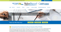 Desktop Screenshot of md-cpas.com